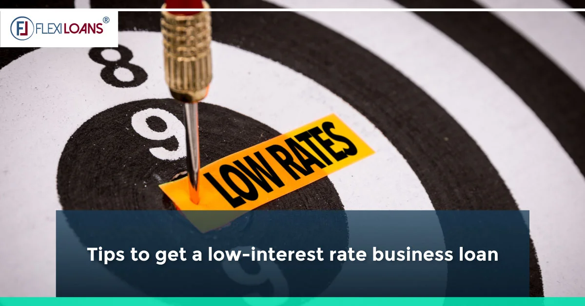 Where can I get a business loan at low interest rate?
